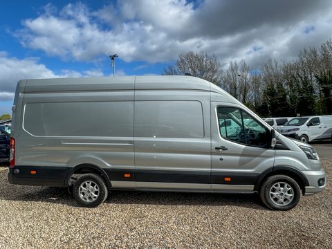 Ford Transit Custom Jumbo Xlwb L4h3 BN24ENL Silver #5