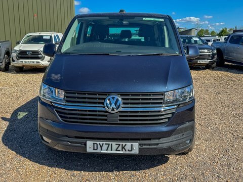 Volkswagen Transporter Crew Cab Swb DY71ZKJ Blue #4