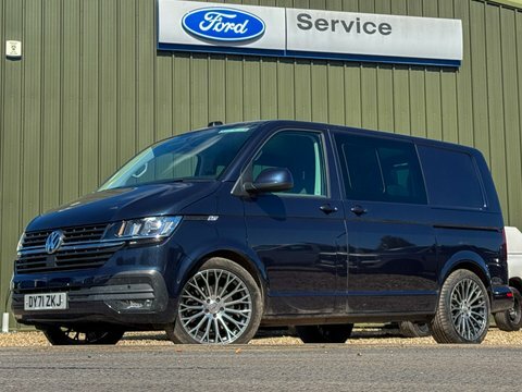 Volkswagen Transporter Crew Cab Swb DY71ZKJ Blue #2