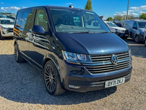 Volkswagen Transporter Crew Cab Swb DY71ZKJ Blue #5