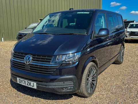 Volkswagen Transporter Crew Cab Swb DY71ZKJ Blue #3