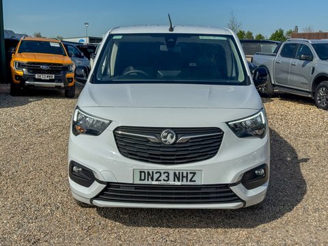 Vauxhall Combo Swb L1h1 Low DN23NHZ White #2