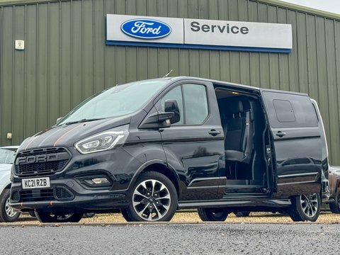 Ford Transit Custom Crew Cab Lwb KC21RZB Black