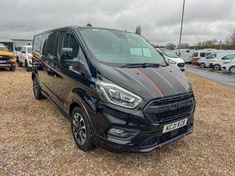 Ford Transit Custom Crew Cab Lwb KC21RZB Black #5