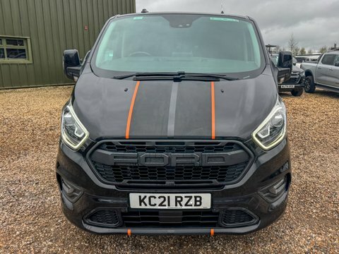 Ford Transit Custom Crew Cab Lwb KC21RZB Black #4