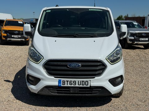 Ford Transit Custom Crew Cab BT69UDO White #3