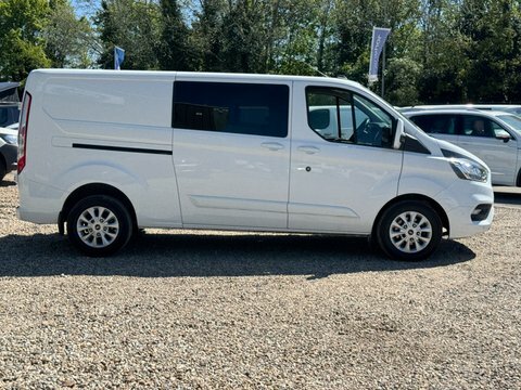 Ford Transit Custom Crew Cab BT69UDO White #5