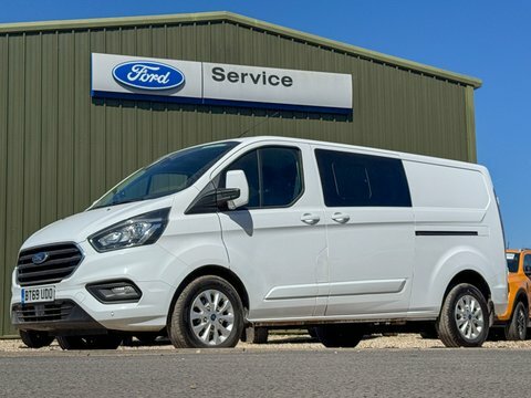 Ford Transit Custom Crew Cab BT69UDO White
