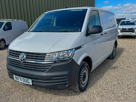 Volkswagen Transporter Swb L1h1 BV71OUG White #2