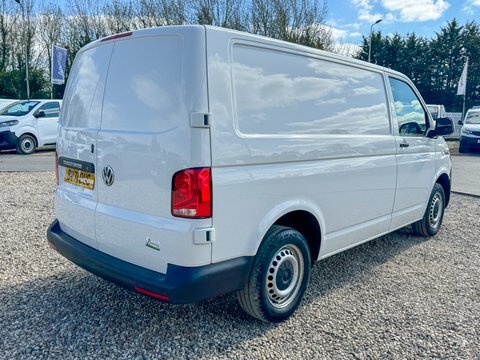 Volkswagen Transporter Swb L1h1 BV71OUG White #6