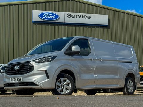 Ford Transit Custom Lwb L2h1 Low BK74WSW Silver