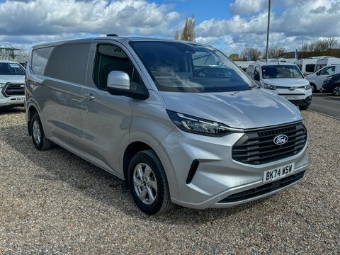 Ford Transit Custom Lwb L2h1 Low BK74WSW Silver #4