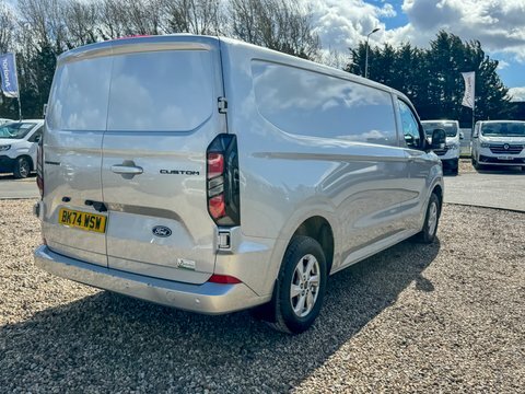 Ford Transit Custom Lwb L2h1 Low BK74WSW Silver #6