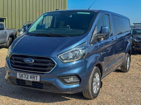 Ford Transit Custom Crew Cab SK72VRT Blue #2
