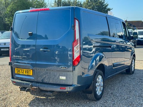 Ford Transit Custom Crew Cab SK72VRT Blue #6