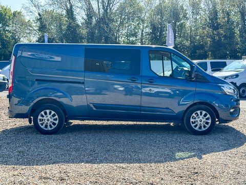Ford Transit Custom Crew Cab SK72VRT Blue #5