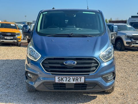 Ford Transit Custom Crew Cab SK72VRT Blue #3
