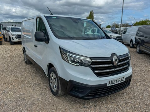 Renault Trafic Swb L1h1 Low AU24PXZ White #4