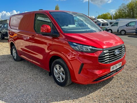 Ford Transit Custom Swb L1h1 Low HV74FYM Red #4