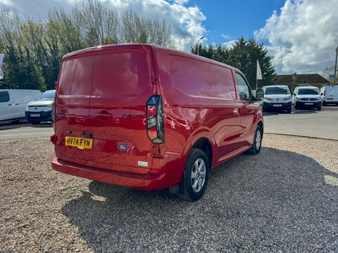 Ford Transit Custom Swb L1h1 Low HV74FYM Red #6
