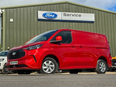 Ford Transit Custom Swb L1h1 Low HV74FYM Red