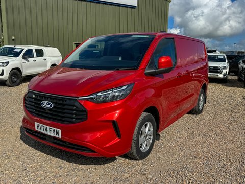 Ford Transit Custom Swb L1h1 Low HV74FYM Red #2
