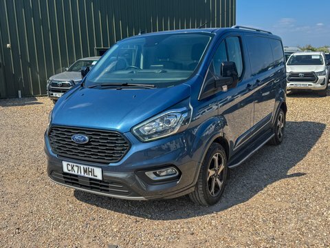 Ford Transit Custom Swb L1h1 Low CK71MHL Blue #2