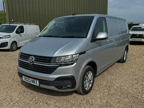 Volkswagen Transporter Lwb L2h1 Low VO23NRZ Silver #2