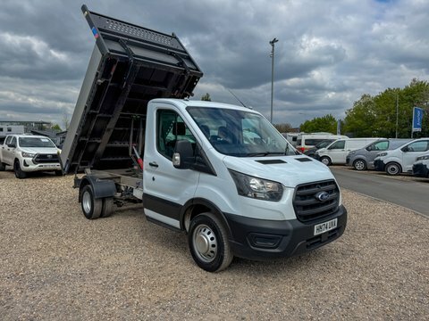 Ford Transit Custom Tipper Mwb L2 HN74UVA White #4