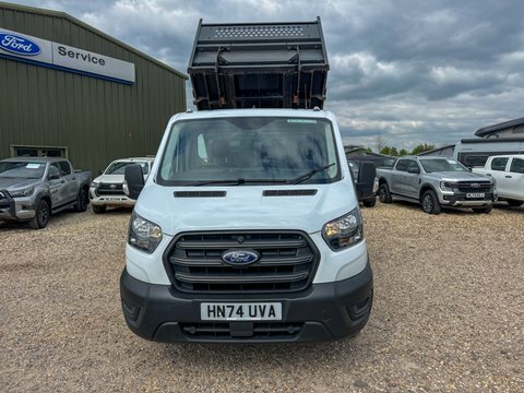 Ford Transit Custom Tipper Mwb L2 HN74UVA White #3