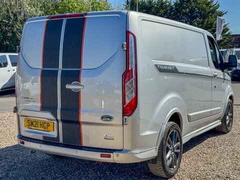 Ford Transit Custom Swb L1h1 Low SM21HCP Silver #6
