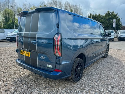 Ford Transit Custom Lwb L2h1 WT25FYY Blue #6