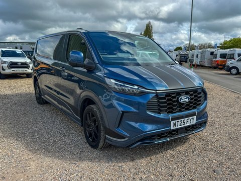 Ford Transit Custom Lwb L2h1 WT25FYY Blue #4