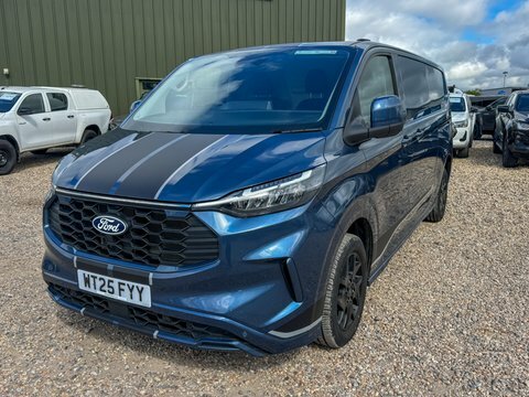 Ford Transit Custom Lwb L2h1 WT25FYY Blue #2