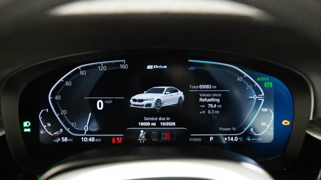 BMW 5 Series 2L M Sport EK72HYP White #6