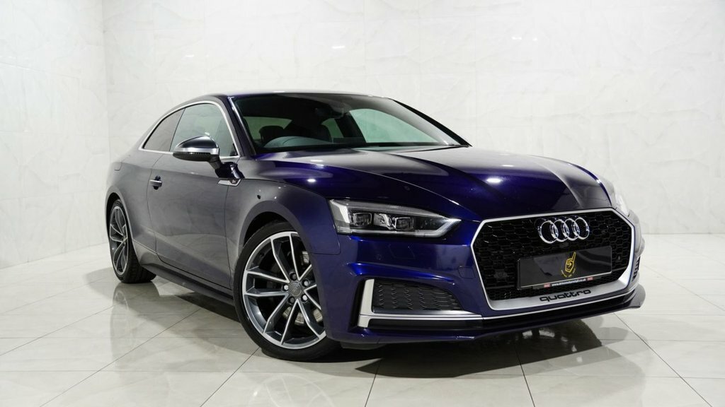 Audi S5 Coupe Blue