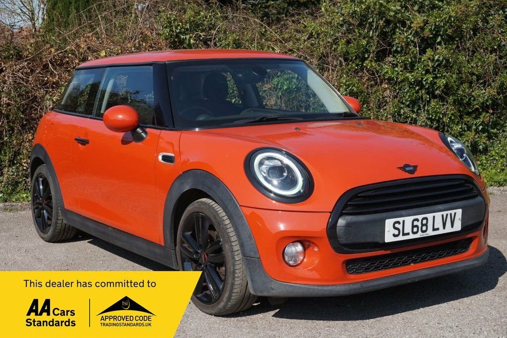 Mini Hatch Hatchback Orange