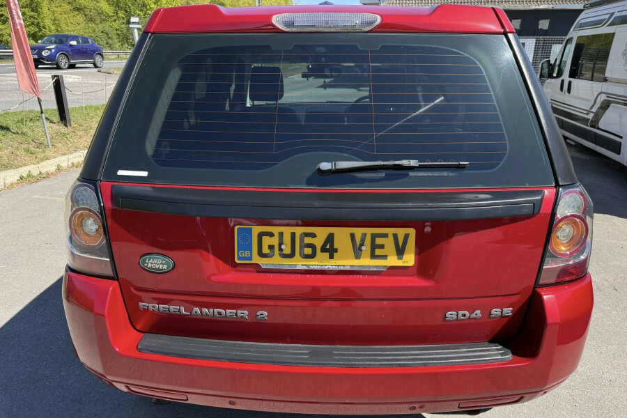 Land Rover Freelander Suv Red #4