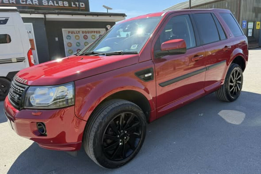 Land Rover Freelander Suv Red