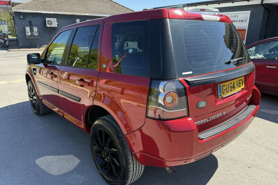 Land Rover Freelander Suv Red #3