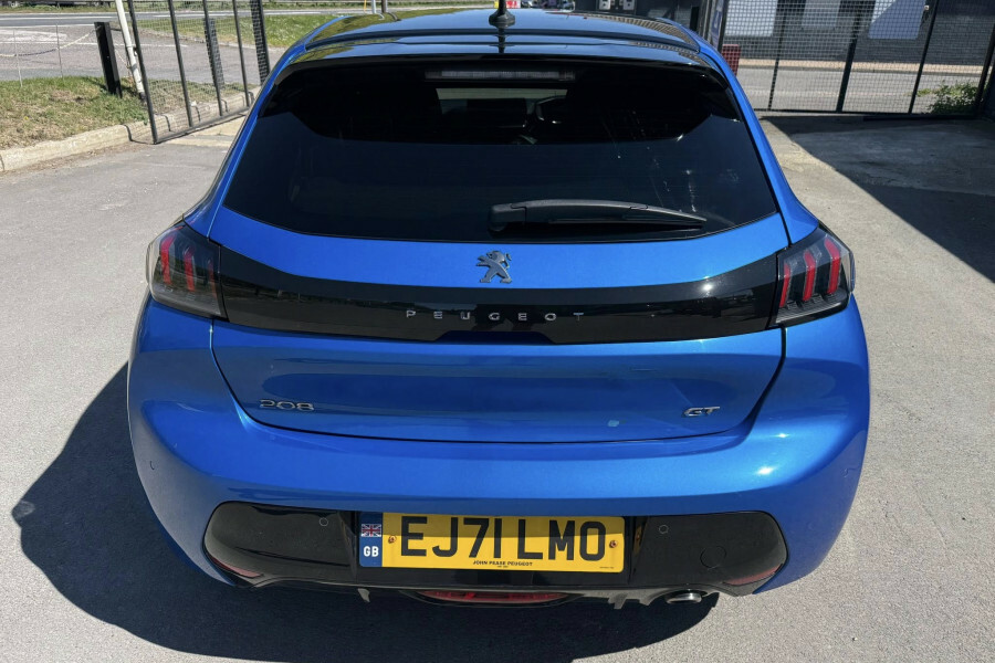 Peugeot 208 Hatchback EJ71LMO Blue #4