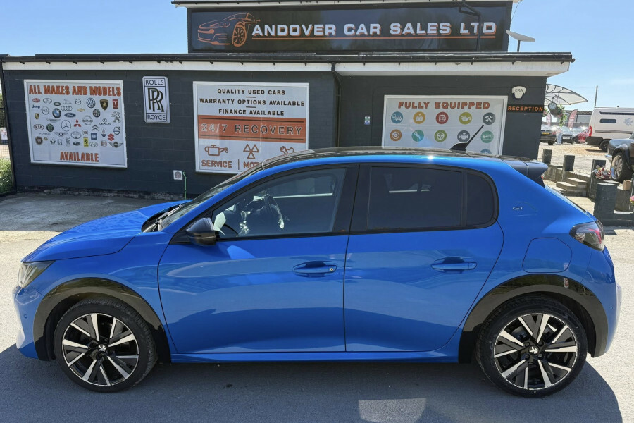 Peugeot 208 Hatchback EJ71LMO Blue #2