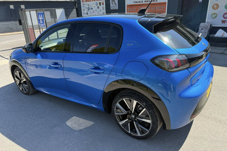 Peugeot 208 Hatchback EJ71LMO Blue #3
