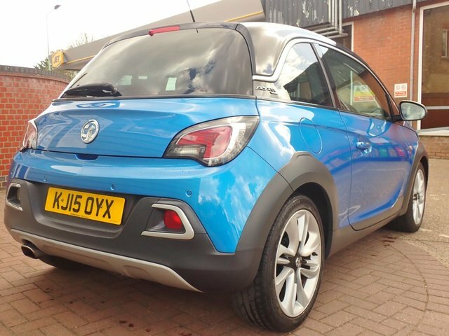 Vauxhall Adam 1.4I Rocks Hatchback KJ15OYX Blue #4