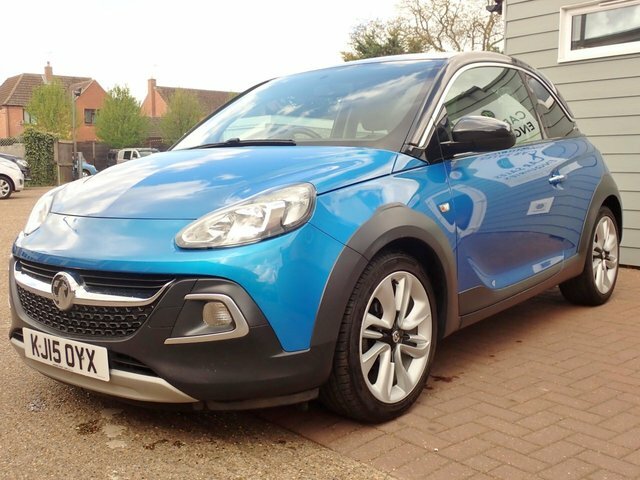Vauxhall Adam 1.4I Rocks Hatchback KJ15OYX Blue #3