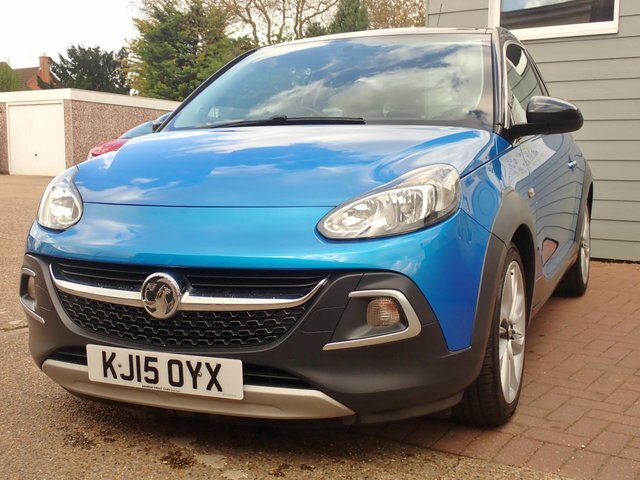 Vauxhall Adam 1.4I Rocks Hatchback KJ15OYX Blue #2