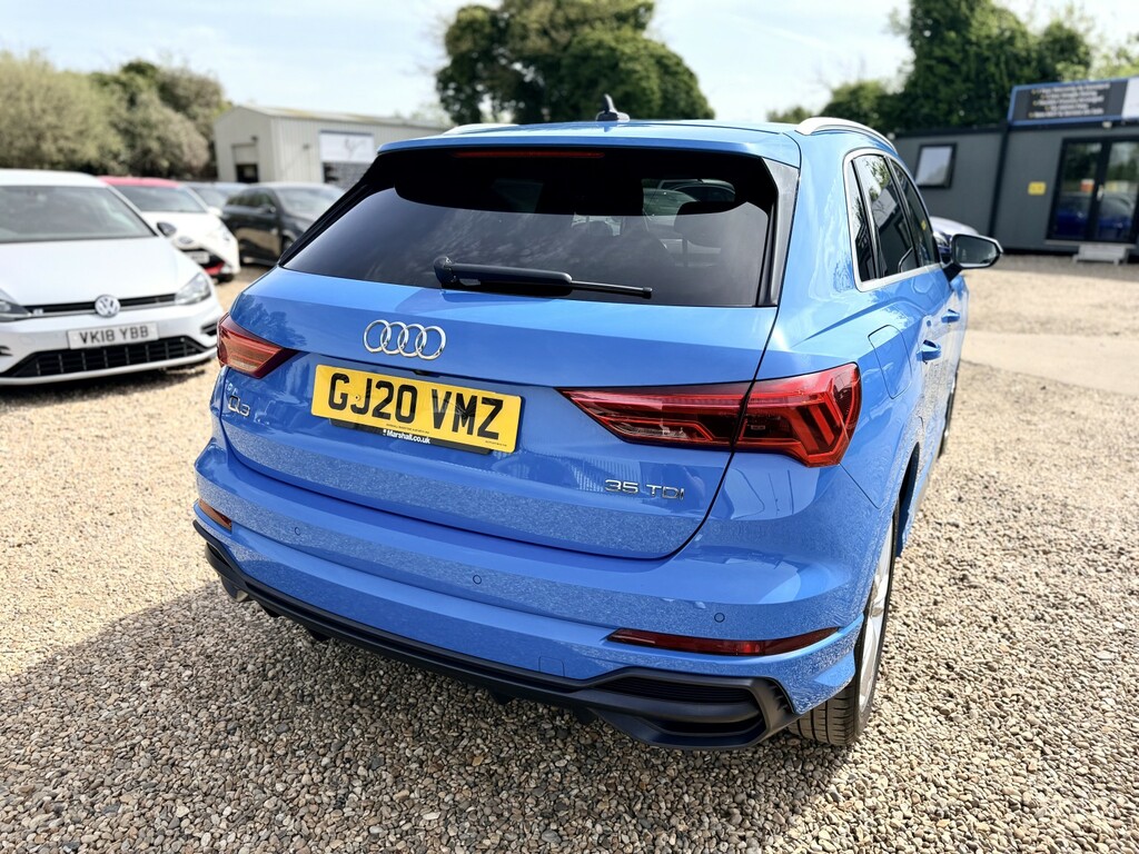 Audi Q3 Suv 2.0 Tdi 35 S Line Suv S Tronic Euro GJ20VMZ Blue #5