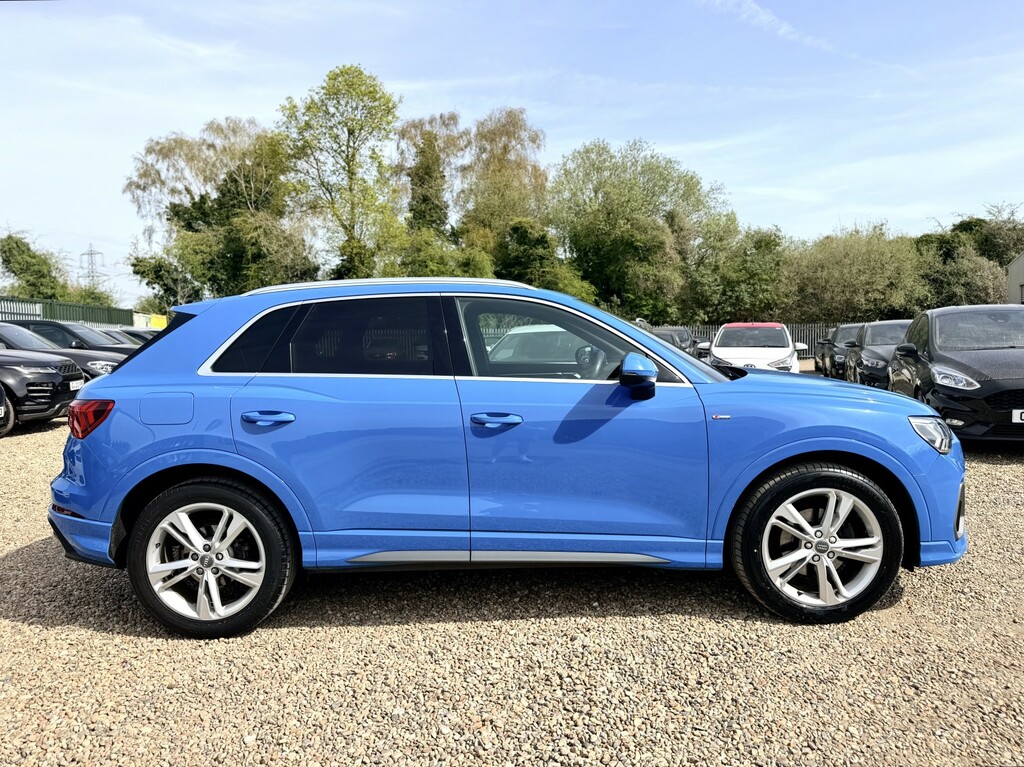 Audi Q3 Suv 2.0 Tdi 35 S Line Suv S Tronic Euro GJ20VMZ Blue #3