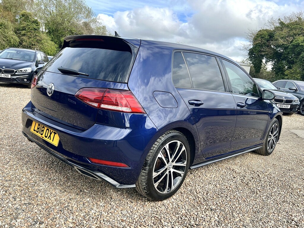 Volkswagen Golf Hatchback 1.5 Tsi Evo R-line Hatchback LB18OXT Blue #3
