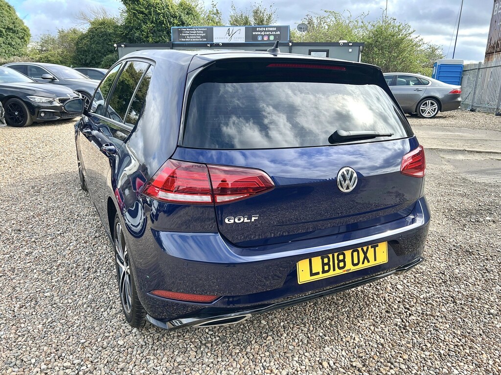 Volkswagen Golf Hatchback 1.5 Tsi Evo R-line Hatchback LB18OXT Blue #6